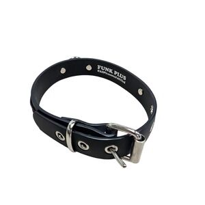 Funk Plus Choker Collar Buckle O-Ring‎ Studded Black Purple Men's